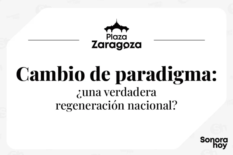 Cambio de paradigma: ¿una verdadera regeneración nacional?