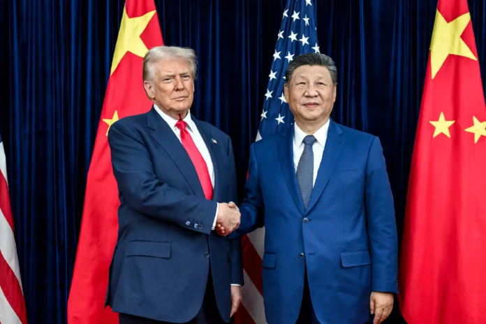 Donald Trump y Xi Jinping previo a reunión bilateral entre Estados Unidos y China_1 Donald Trump y Xi Jinping previo a reunión bilateral entre Estados Unidos y China