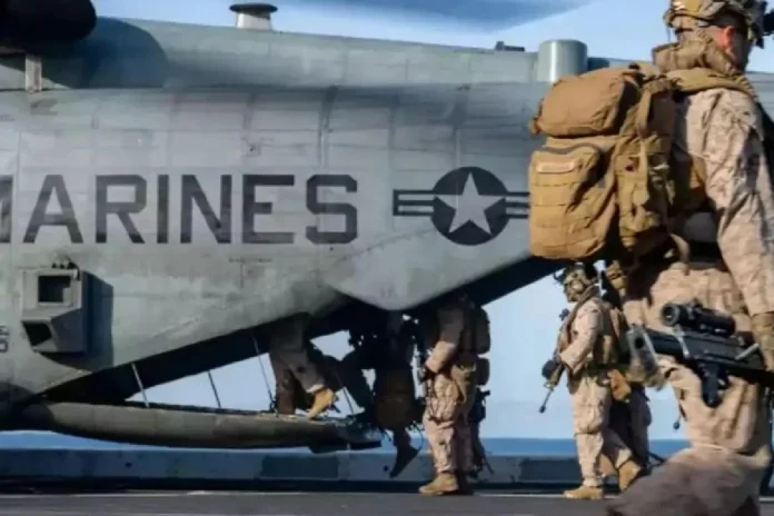 Despliegue de marines de Estados Unidos hacia Medio Oriente por tensión con Irán en el estrecho de Ormuz