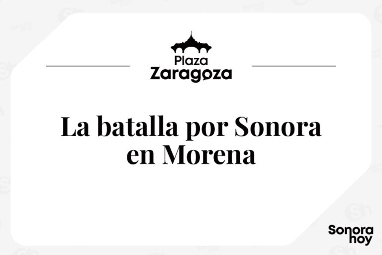 La batalla por Sonora en Morena