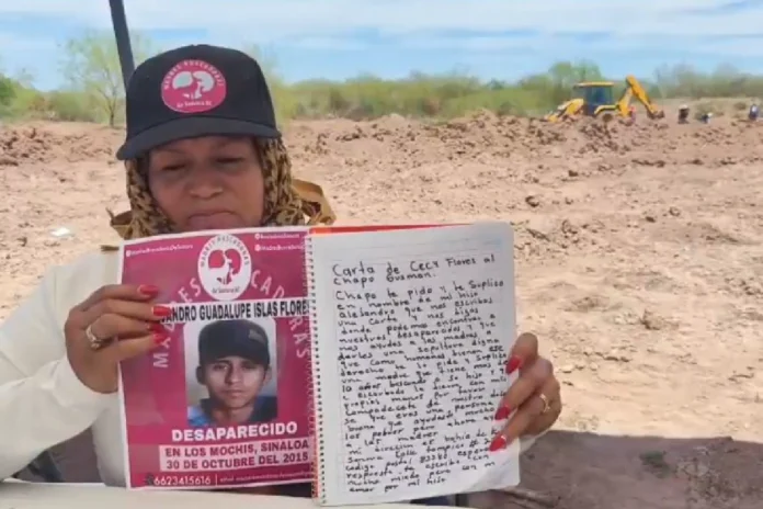 Ceci Flores escribe al Chapo para encontrar a su hijo Ceci Flores escribe al Chapo para encontrar a su hijo