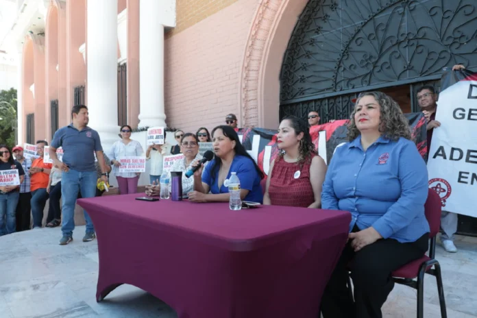 STAUS bloquea acceso al Poder Judicial en Hermosillo