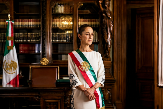 claudia shienbaum pardo triste y preocupada