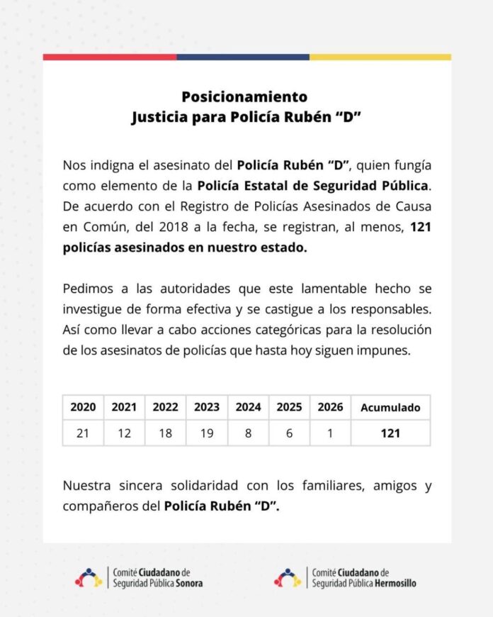 posicionamiento comites seguridad ruben d