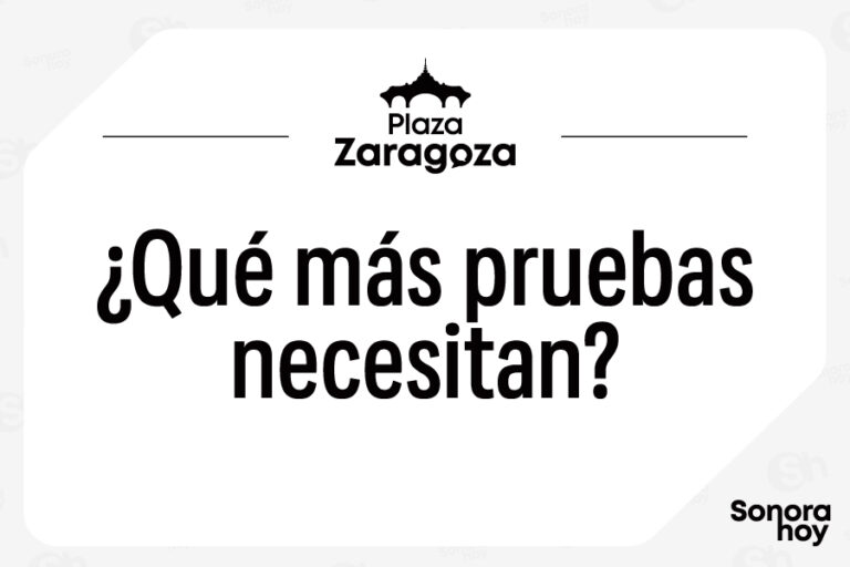 ¿Qué más pruebas necesitan?