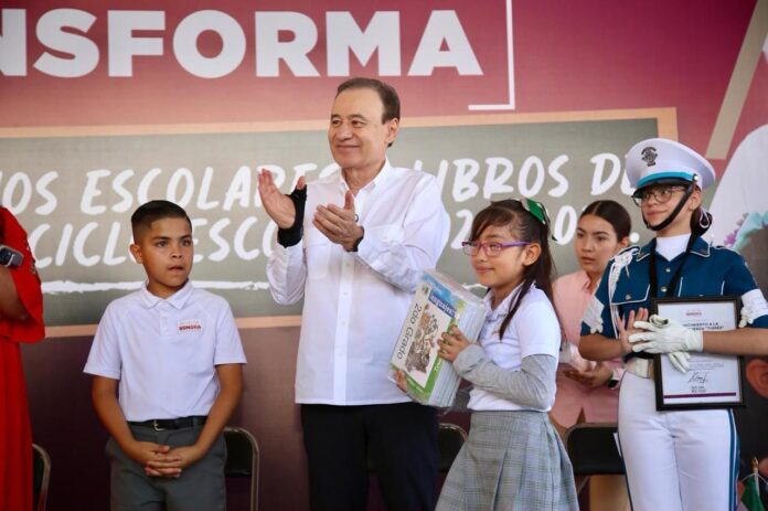 Gobernador Alfonso Durazo presenta el calendario escolar 2026-2027 para Sonora