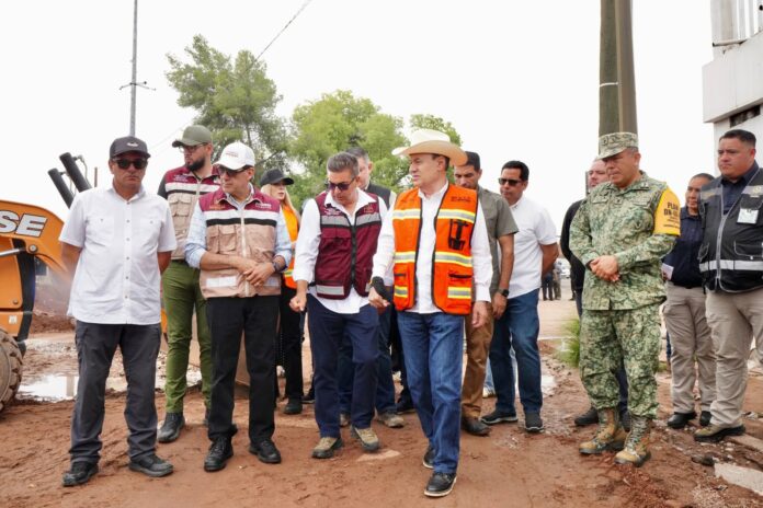 Trabajos de rehabilitación en Nogales tras las lluvias por instrucciones del gobernador Alfonso Durazo Trabajos de rehabilitación en Nogales tras las lluvias por instrucciones del gobernador Alfonso Durazo
