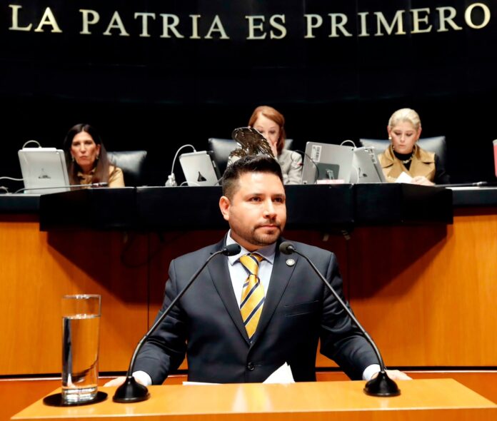 Iván Jaimes Archundia durante su intervención en la Comisión Permanente del Congreso de la Unión Iván Jaimes Archundia durante su intervención en la Comisión Permanente del Congreso de la Unión
