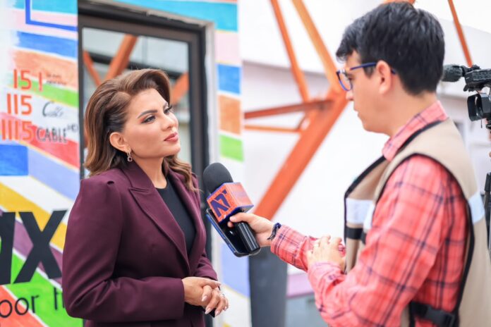 Lorenia Valles celebra inauguración del nuevo vuelo de Mexicana entre Hermosillo y el AIFA