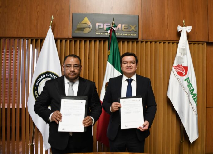 Pemex y UIF firman convenio para combatir el huachicol y rastrear operaciones financieras