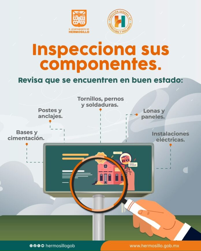 Ayuntamiento de Hermosillo pide revisar anuncios espectaculares por fuertes vientos Ayuntamiento de Hermosillo pide revisar anuncios espectaculares por fuertes vientos