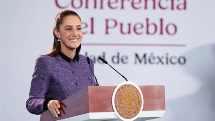 Claudia Sheinbaum defiende encuestas de Morena y niega dedazo rumbo a 2027 Claudia Sheinbaum defiende encuestas de Morena y niega dedazo rumbo a 2027