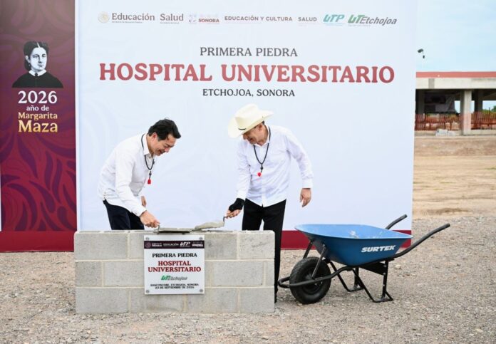 Arranca construcción del Hospital Universitario de Etchojoa con inversión de 510 mdp