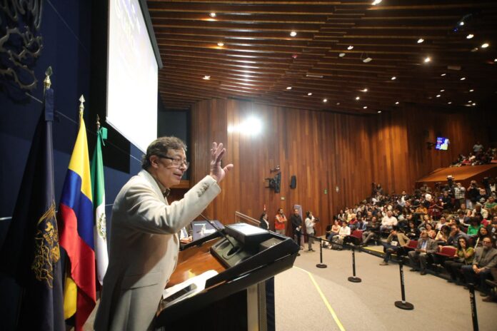 Gustavo Petro advierte desde la UNAM sobre elecciones de México 2027 Gustavo Petro advierte desde la UNAM sobre elecciones de México 2027