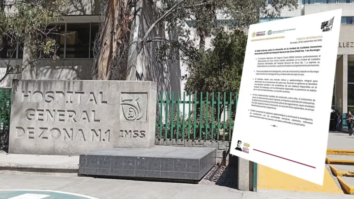 IMSS confirma bacteria en cuatro bebés fallecidos en hospital de Durango IMSS confirma bacteria en cuatro bebés fallecidos en hospital de Durango