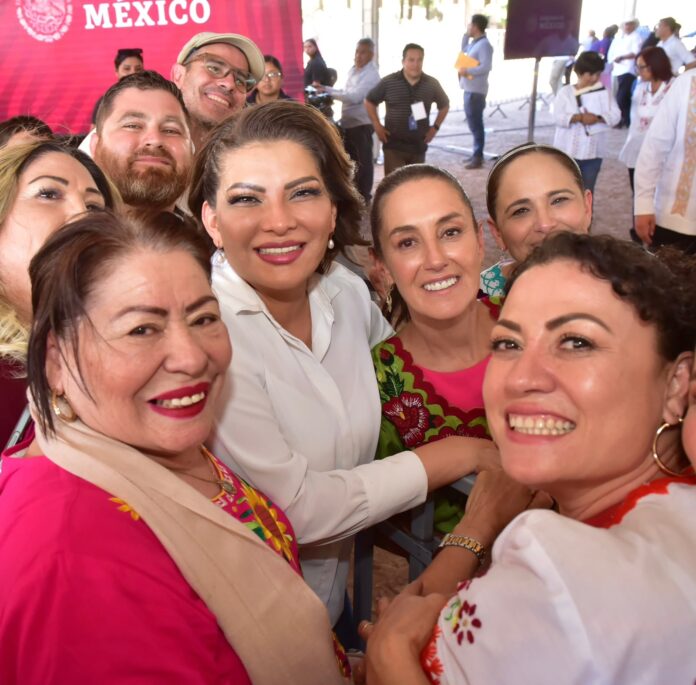 Lorenia Valles destaca respaldo a Claudia Sheinbaum durante posicionamiento político en Sonora