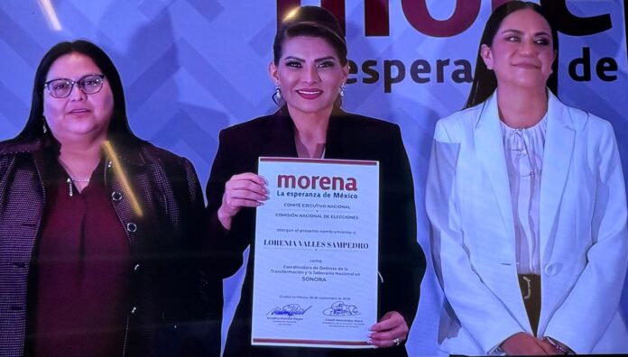 “¡Morena ya tiene coordinadora en Sonora!”