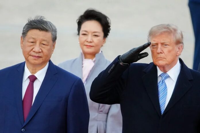 Trump y Xi Jinping durante la extensión de la tregua comercial entre EU y China