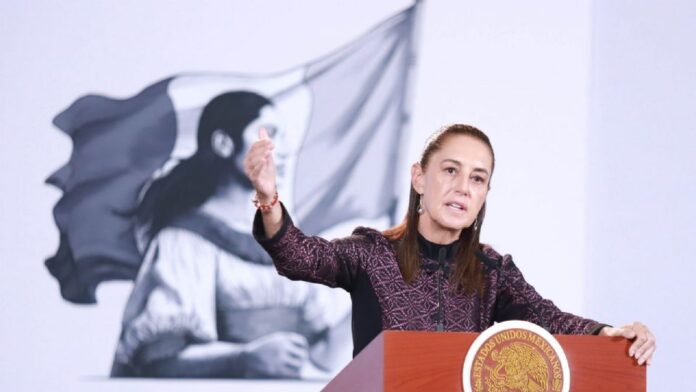 Claudia Sheinbaum cuestiona academia policial de EU en Querétaro