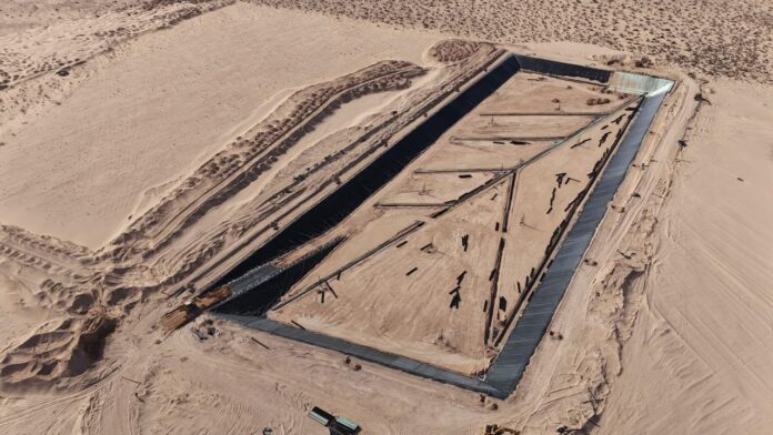 Nuevo relleno sanitario de Puerto Peñasco registra 80% de avance